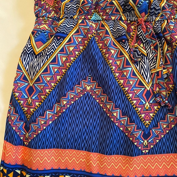 Colorful Aztec print dress - Picture 3 of 5